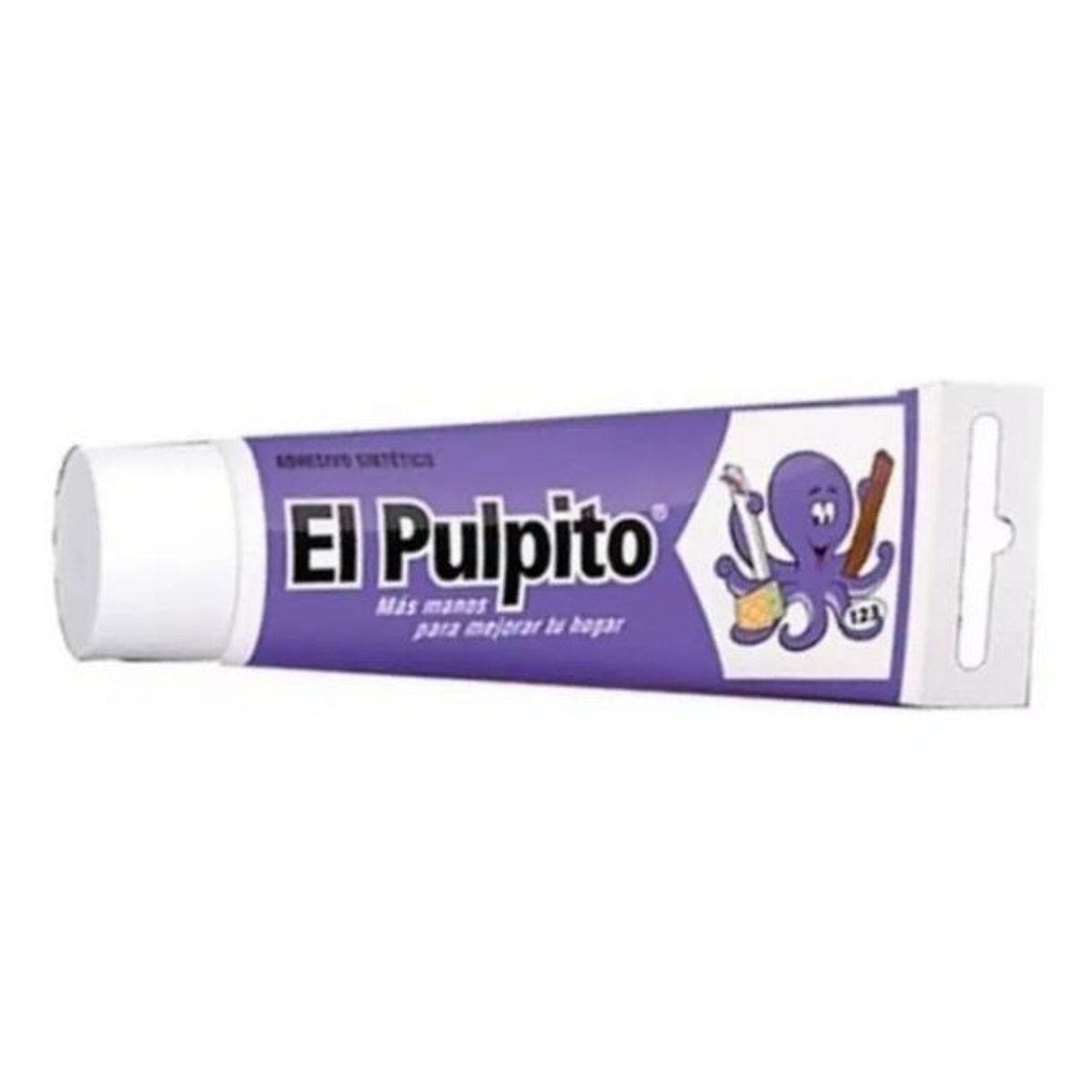 GENERICO - Pegamento Líquido El Pulpito color blanco de 50g no tóxico