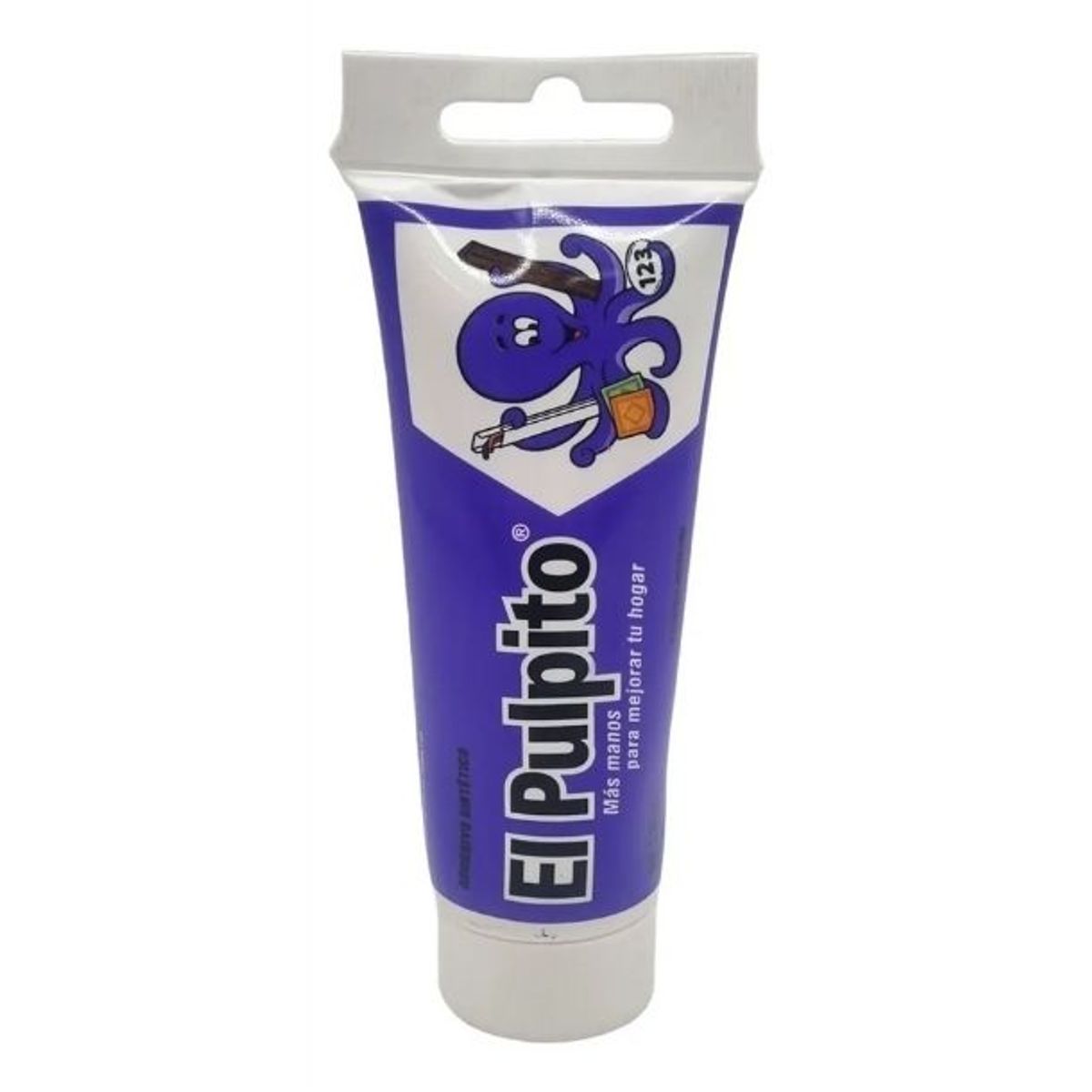 GENERICO - Pegamento Líquido El Pulpito color blanco de 50g no tóxico