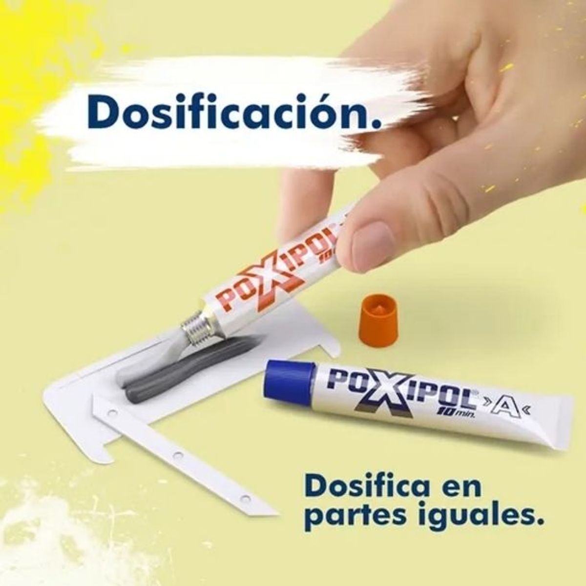 POXIPOL - Pegamento en barra Soldadura POXIPOL® 10 MIN TRANSP no tóxico
