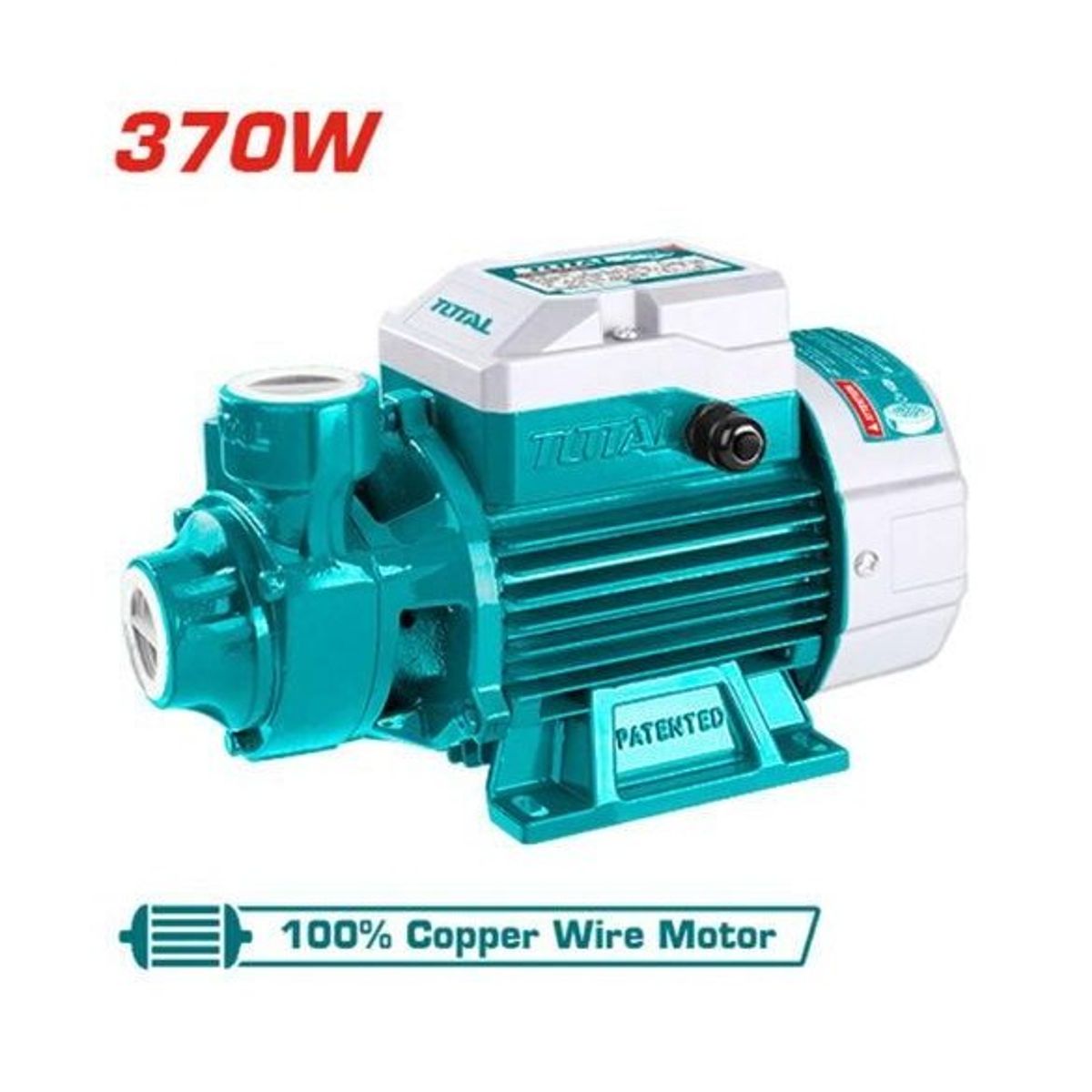 TOTAL TOOLS - Bomba Periférica de Agua 0.5 HP Total TWP13706