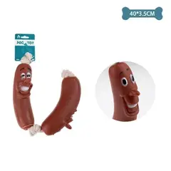 GENERICO - Juguete de salchicha doble 4035cm