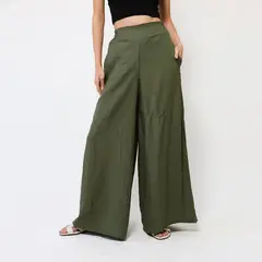 NATALIA SEGUEL - Palazzo Verde Musgo Lino - Diseño Chileno