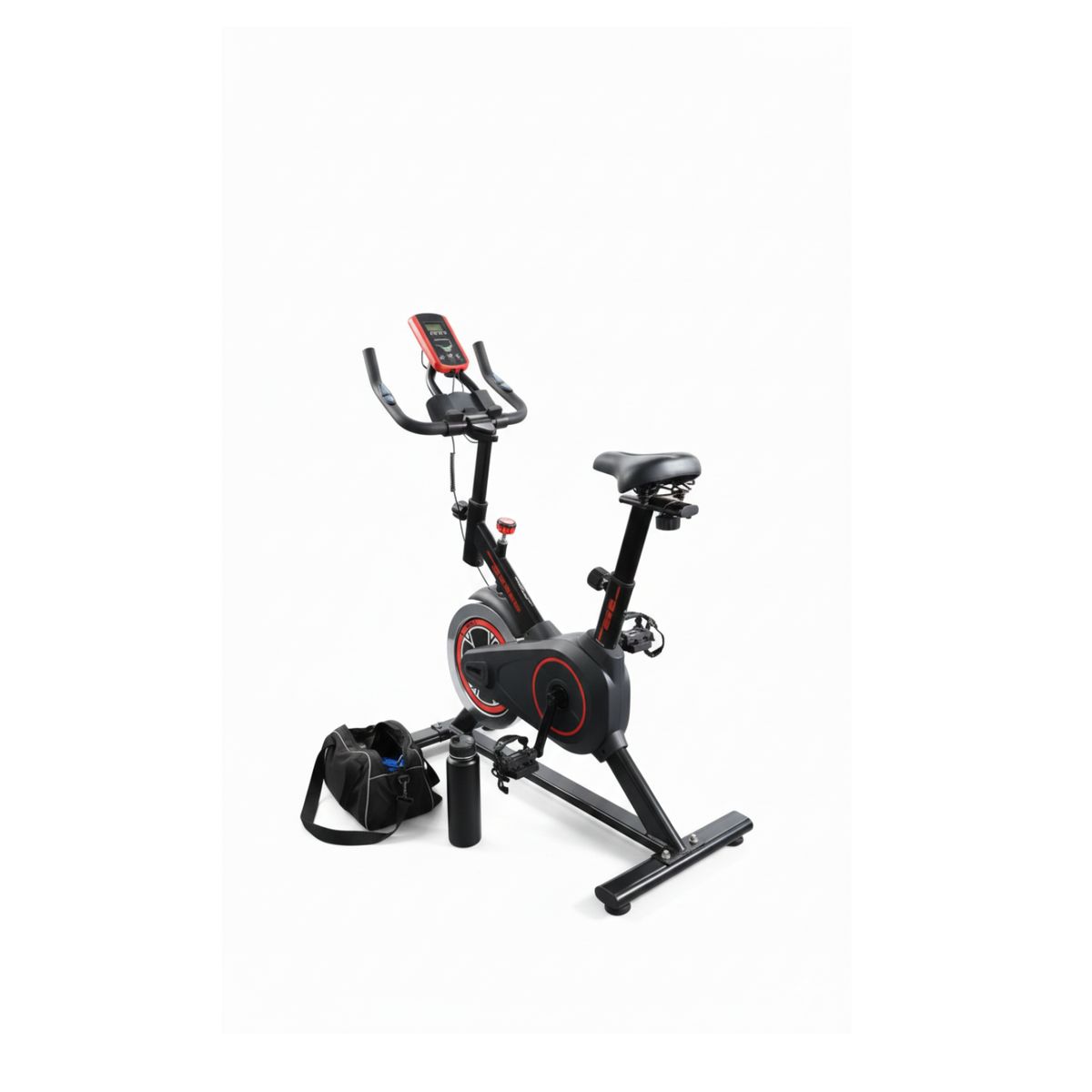 GENERICO - Bicicleta Estática Giratoria Spinning Ejercicio Con Monitor 8kg
