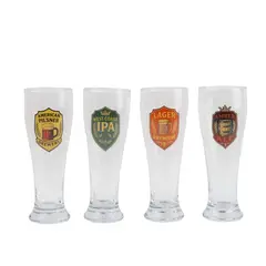 HOMEWELL - Set Vasos Cerveceros 4