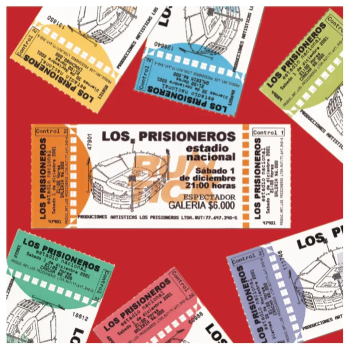 GENERICO - LOS PRISIONEROS - ESTADIO NACIONAL VOL.2 (2LP) / VINILO