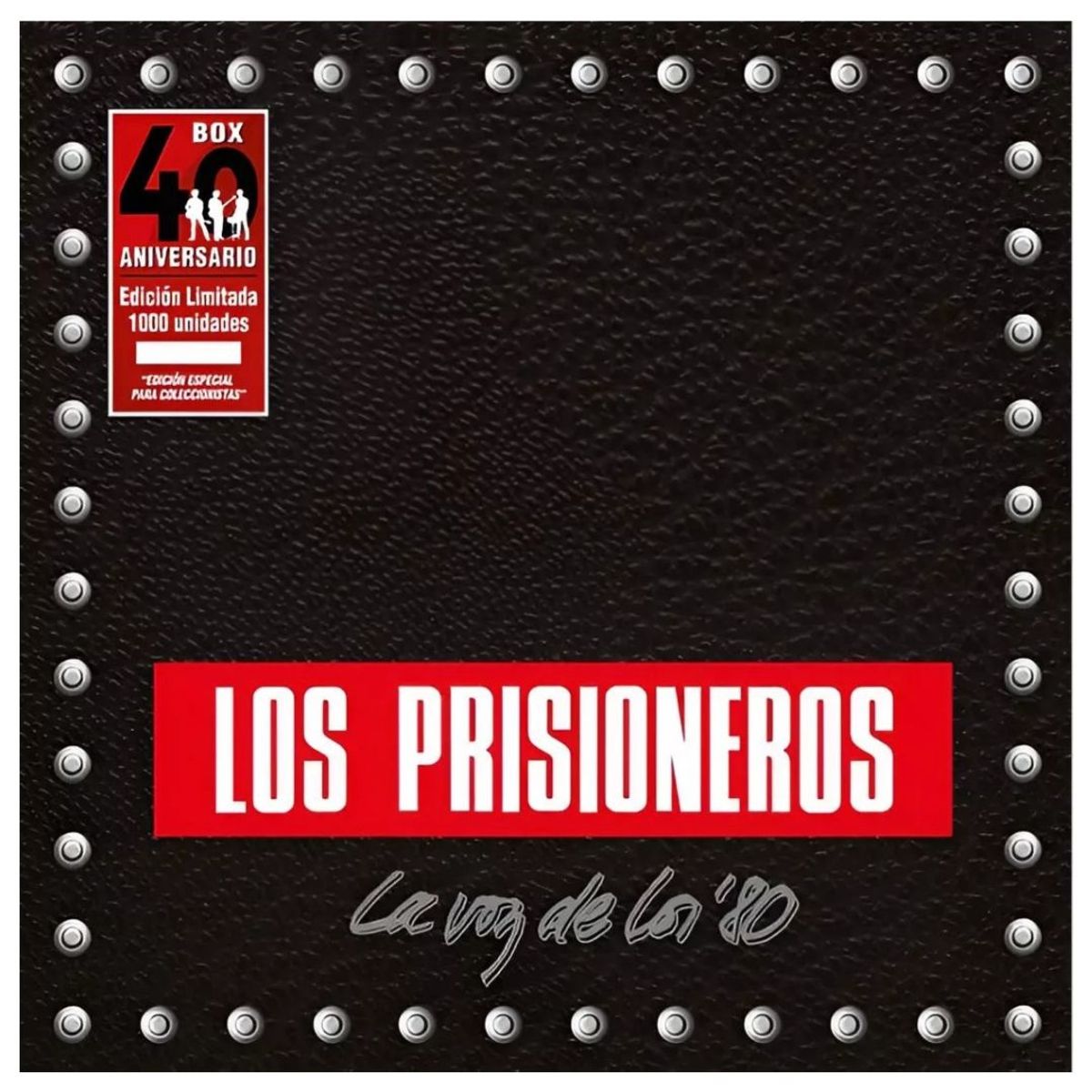 GENERICO - LOS PRISIONEROS - LA VOZ DE LOS 80 (BOX 40TH) (3CD) / CD