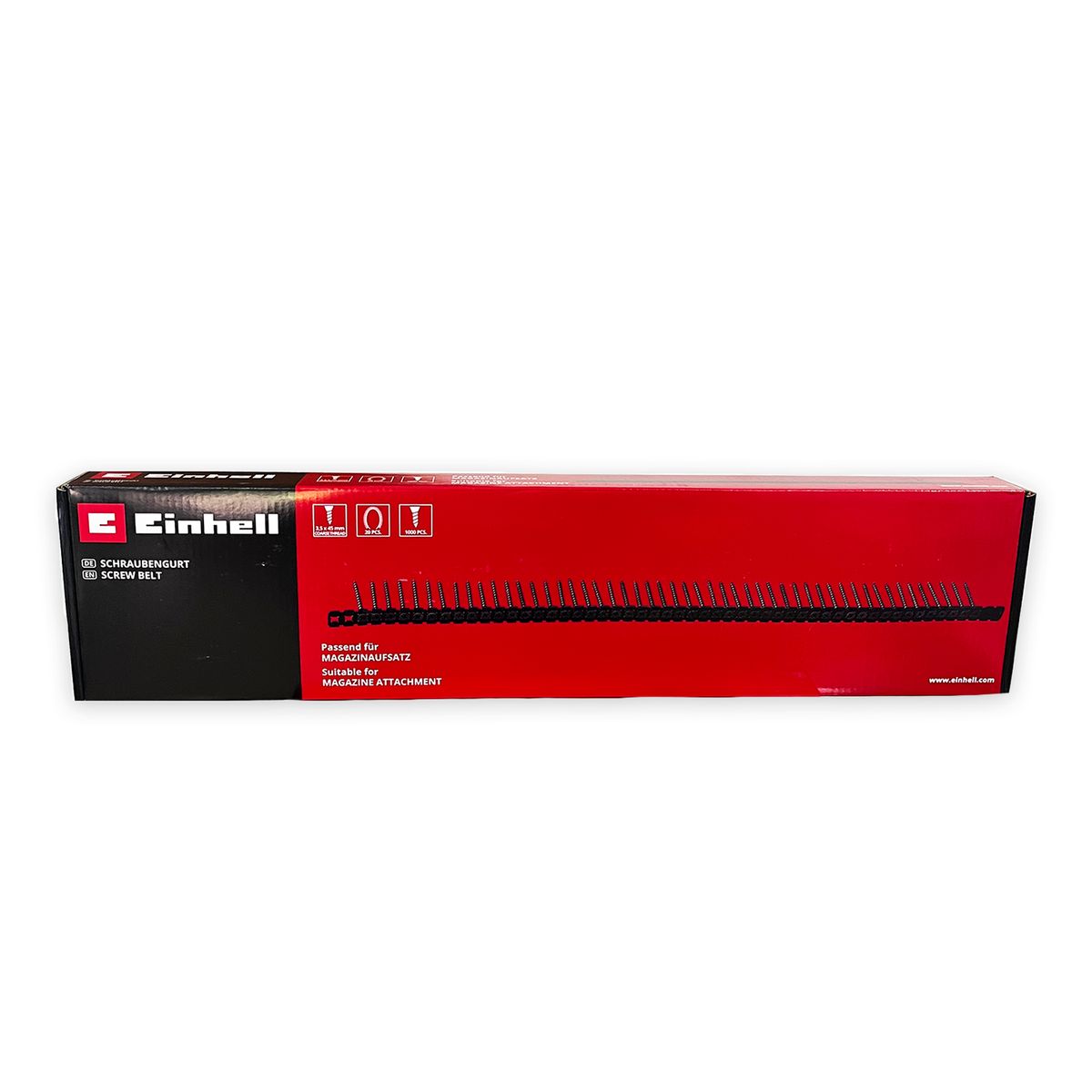 EINHELL - Tiras de Tornillo Punta Gruesa 3.5X45mm PH2 1.000 Und. Einhell