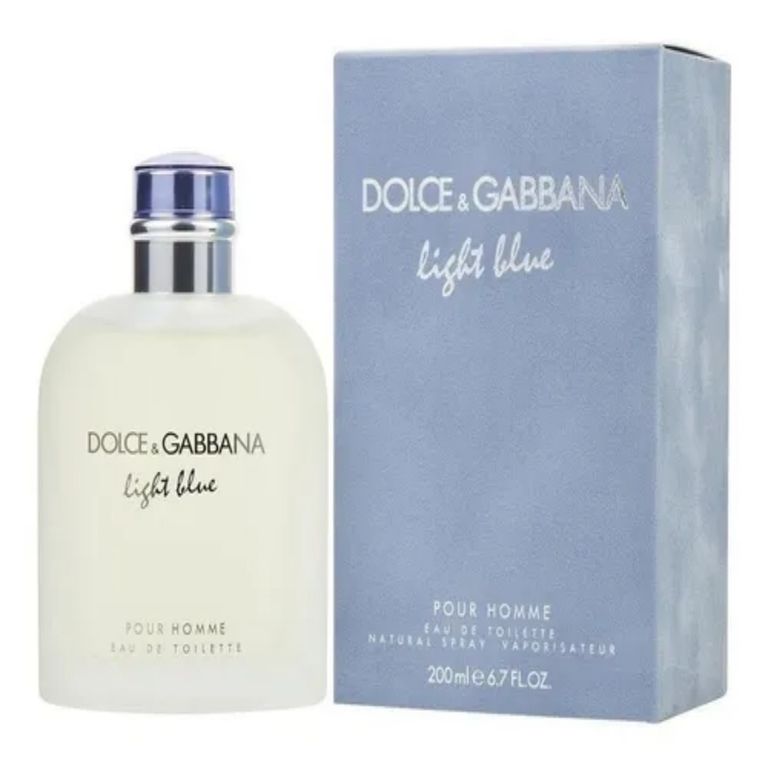 Dolce Gabbana Light Blue Pour Homme Edt 200Ml Hombre 200 ML