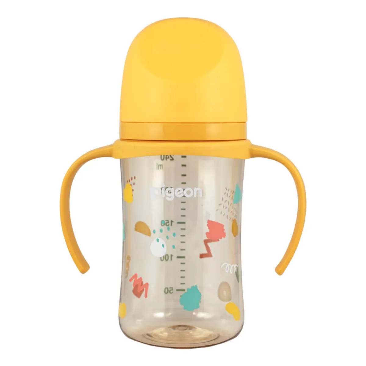 PIGEON - Biberon Softouch Pigeon Fiesta 2 con Asa 240 ML
