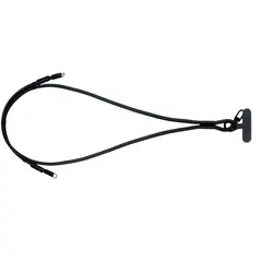 GENERICO - Colgante Smartphone USB-C a USB-C Carga Rápida Negro - SC