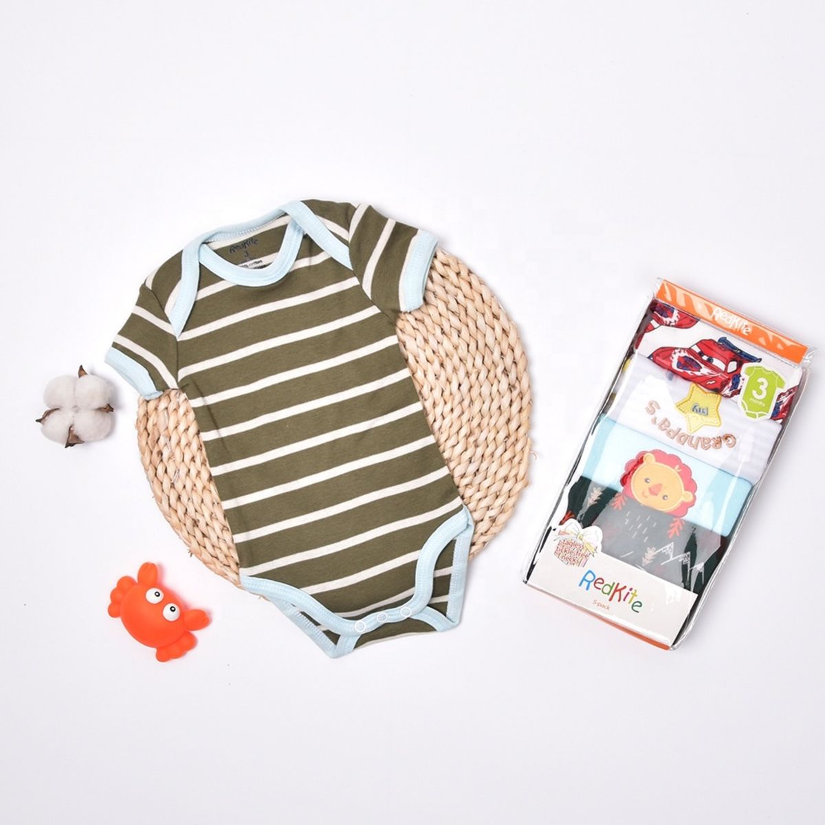 REDKITE - Pack 5 Bodies Manga Corta