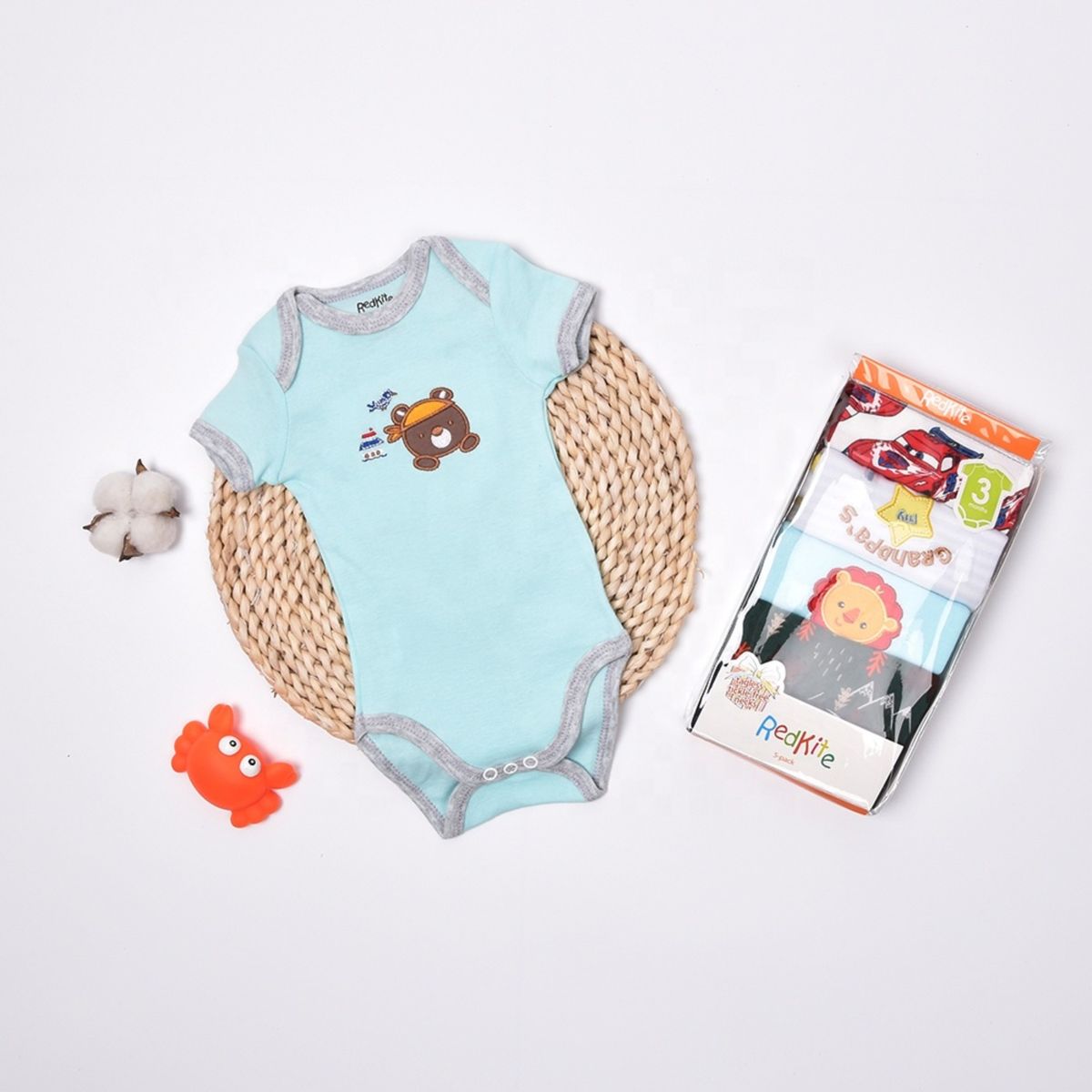 REDKITE - Pack 5 Bodies Manga Corta