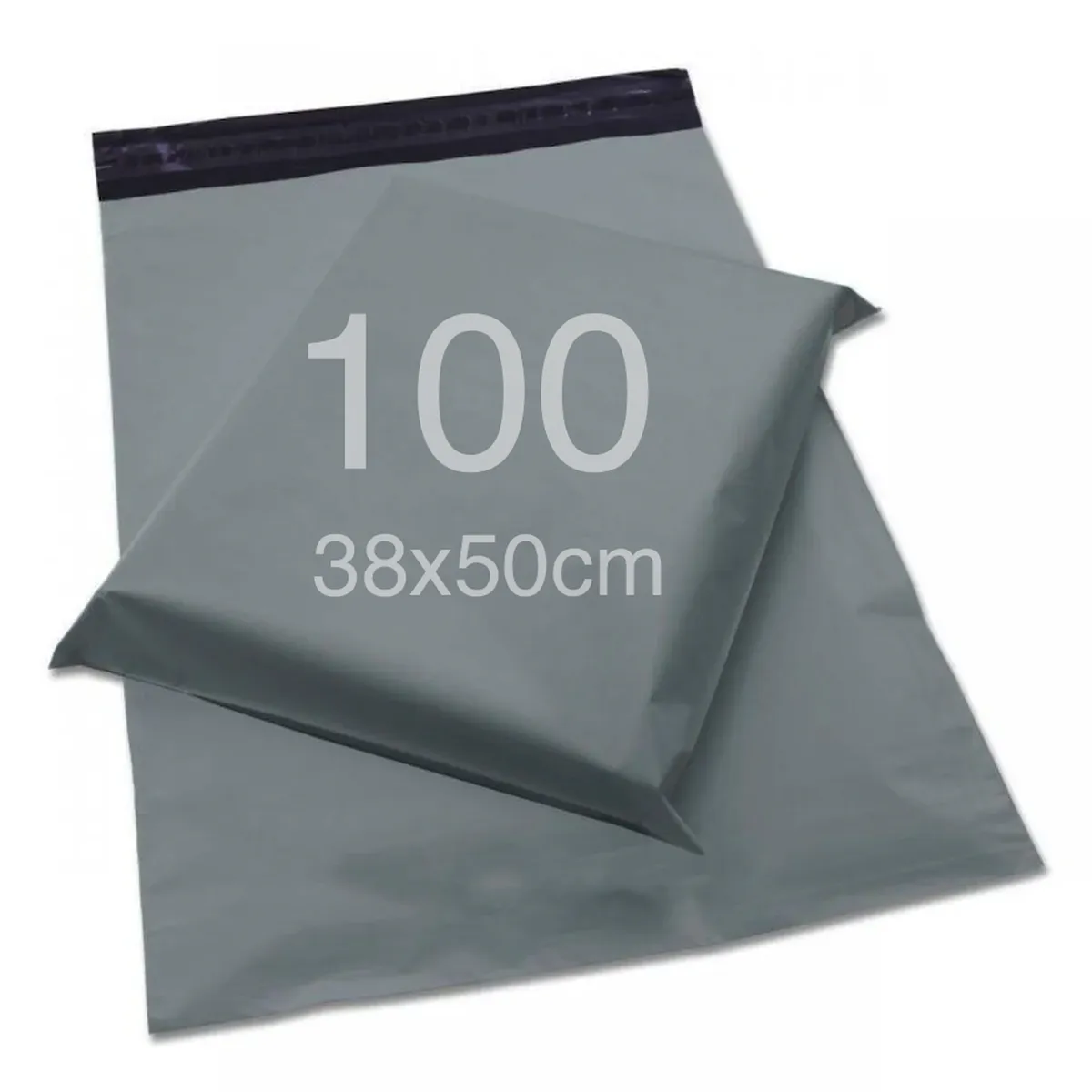 CURSOR - 100 Bolsas Sobres 38x50cm Cursor Paquetería Ecommerce Gris