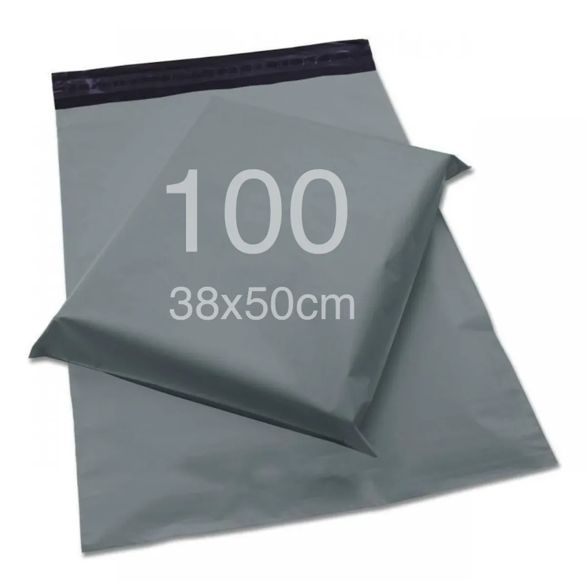 CURSOR - 100 Bolsas Sobres 38x50cm Cursor Paquetería Ecommerce Gris