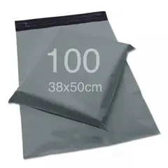 CURSOR - 100 Bolsas Sobres 38x50cm Paquetería Ecommerce Gris
