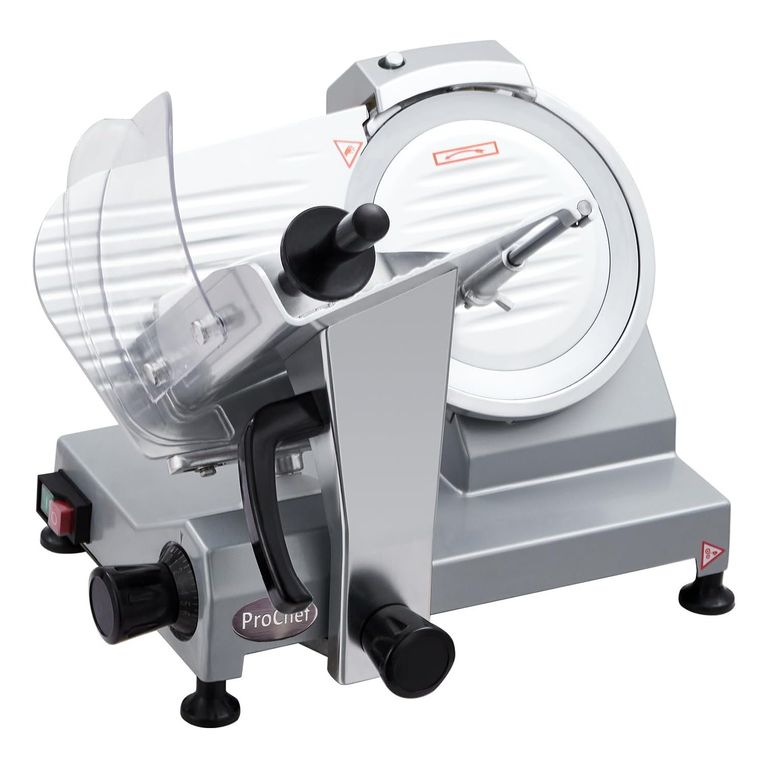 PROCHEF Cortadora de Cecinas 220 mm Semi-Automática Fiambrera