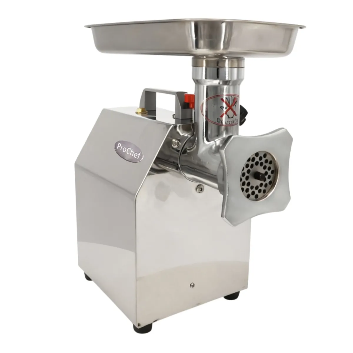 PROCHEF - Moledora de Carne Industrial 220 kg/hora. Con reversa