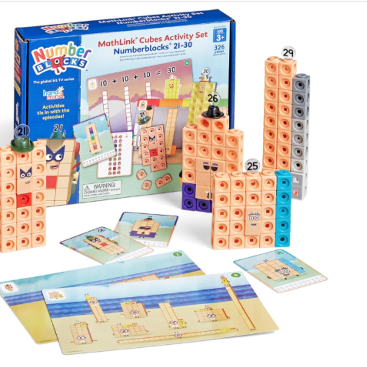 GENERICO - Set Numberblocks Mathlink Cubes 21-30 Actividades Niños 326