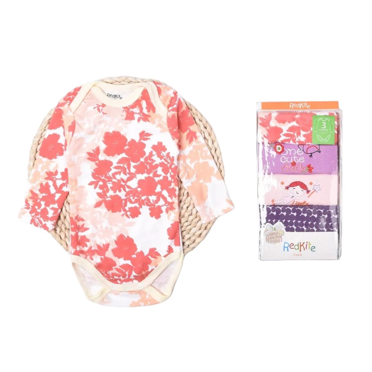 REDKITE - Pack 5 Bodies Manga Larga