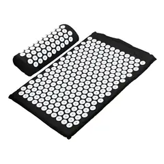 GENERICO - Mat De Acupuntura + Almohada Para Acupresión Y Masajes