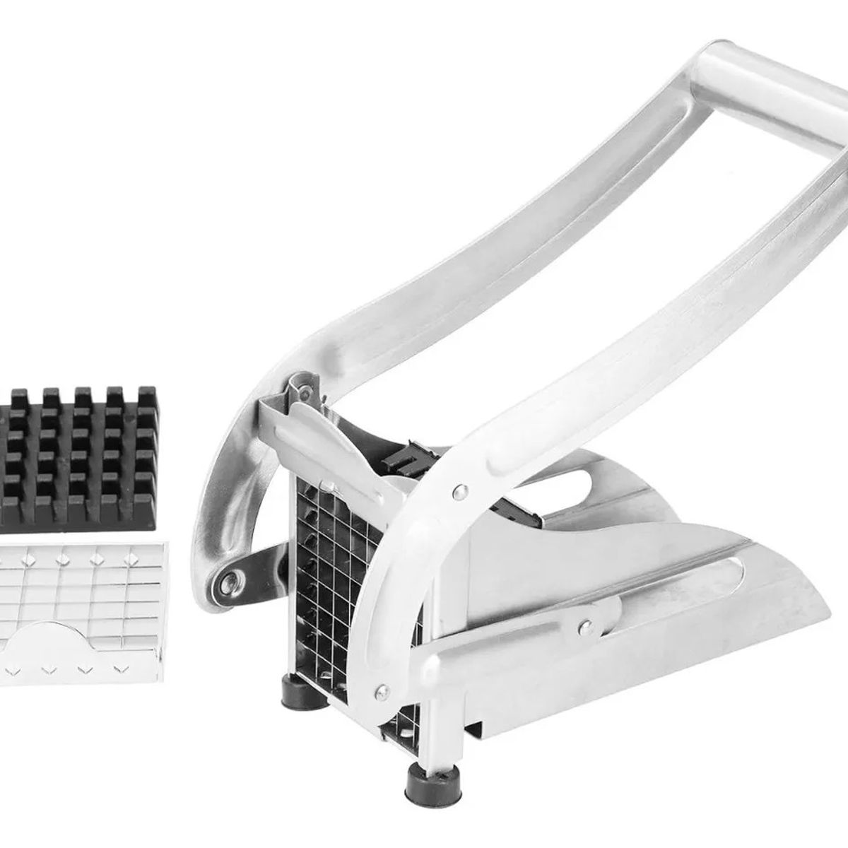 GENERICO - Maquina Cortadora Para Papas Fritas Acero Inoxidable
