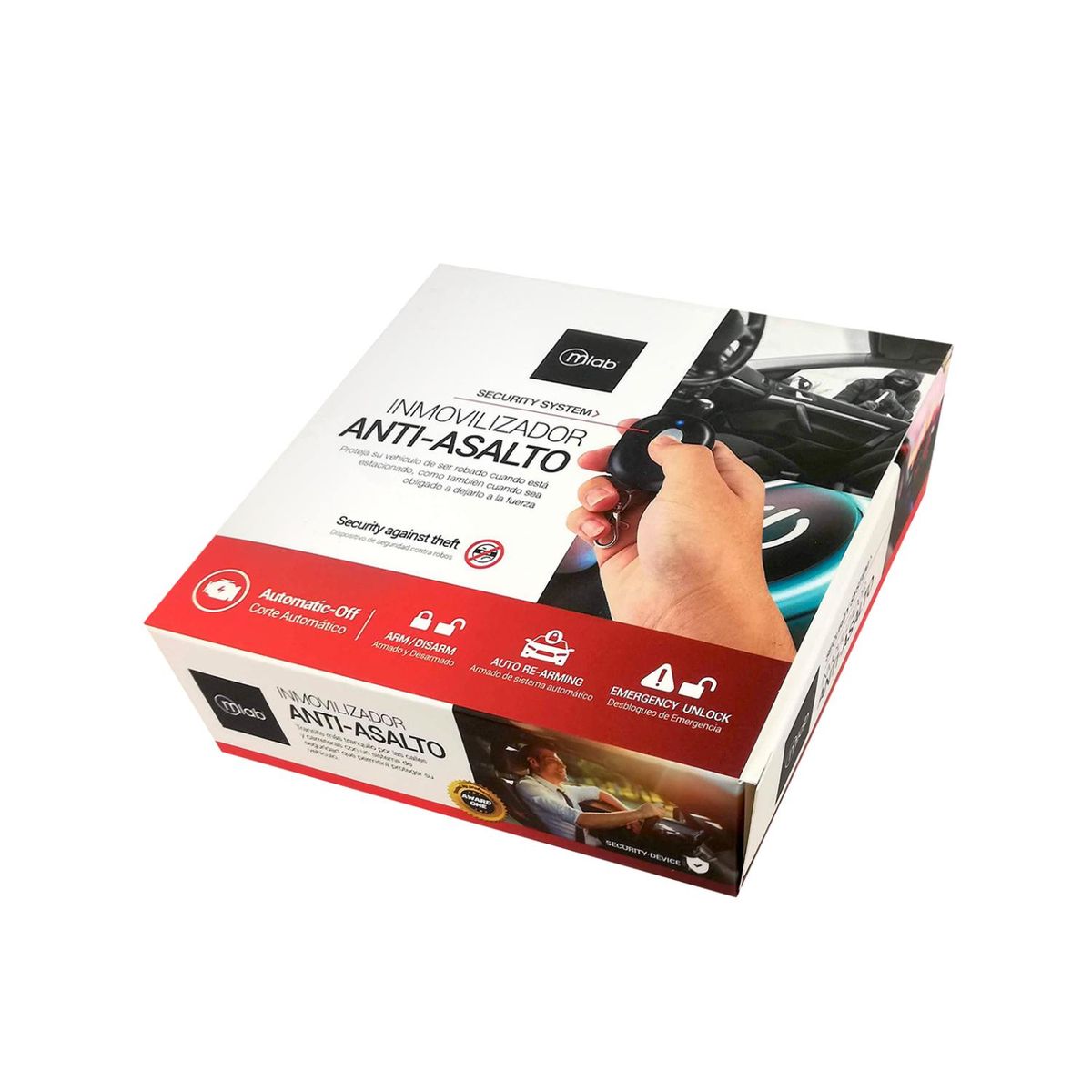 MLAB - Inmovilizador Para Auto Antirrobo - Antiportonazo