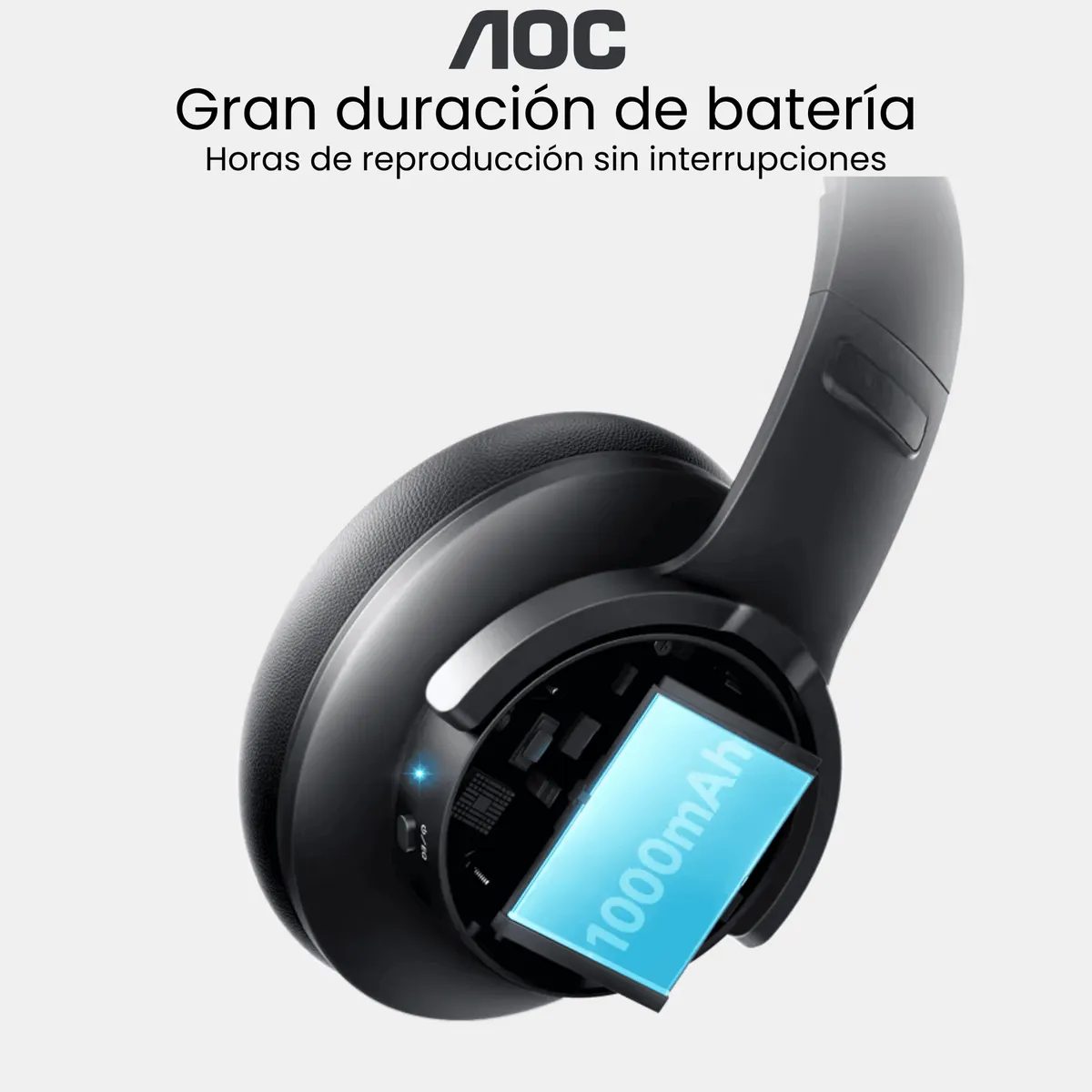 AOC - Audífonos Over The Ear AOC ACH3501 Negro
