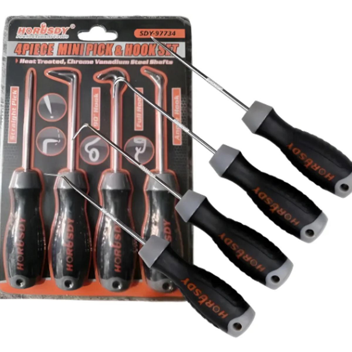 GENERICO - Juego De Herramientas Ganchos Automotrices Mini Pick Horusdy