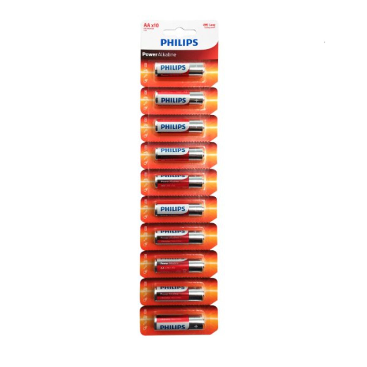 PHILIPS - Philips Alcalina Pilas Aa Tira 10 Unidades