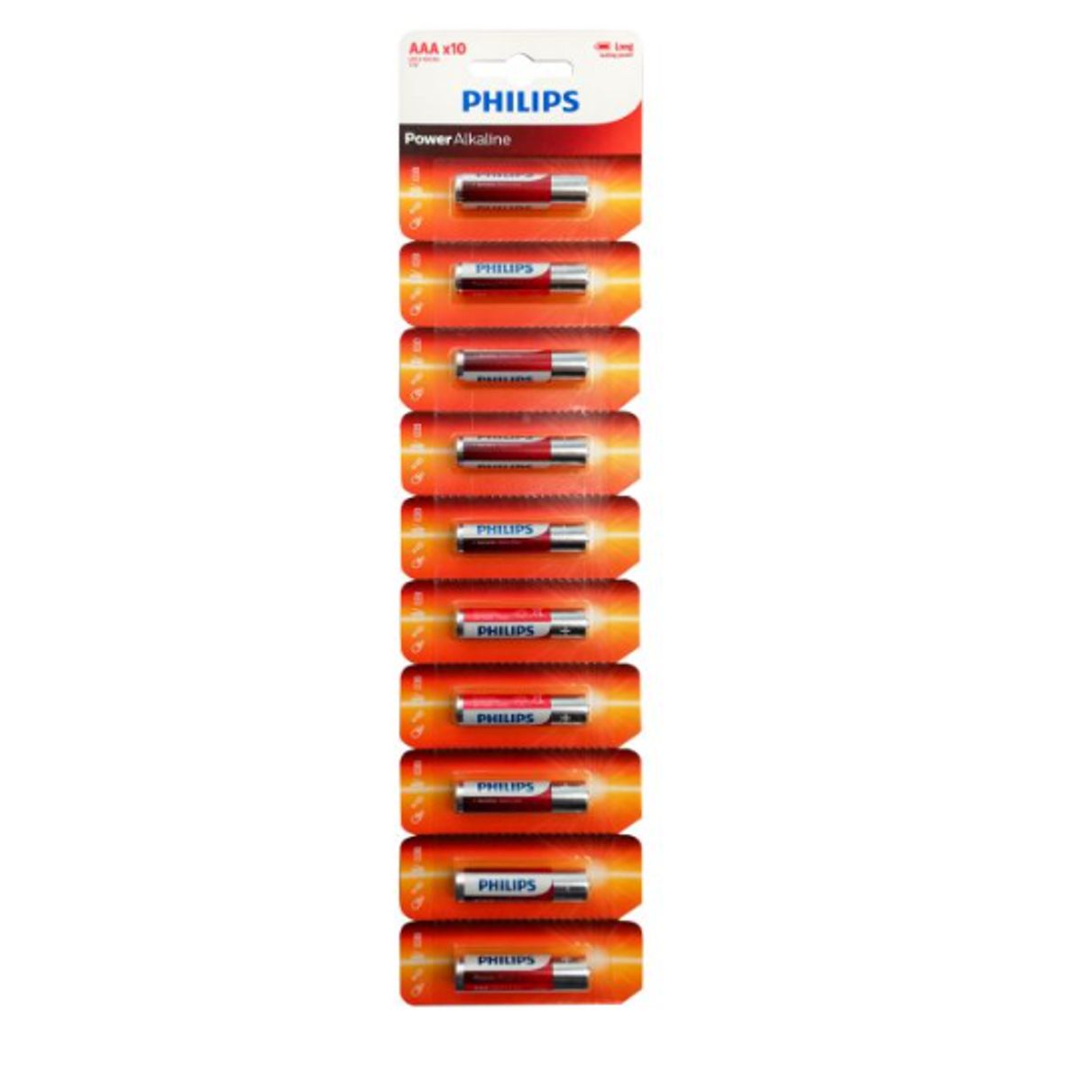 PHILIPS - Pila Bateria Alcalina Philips Aaa Pack 10u