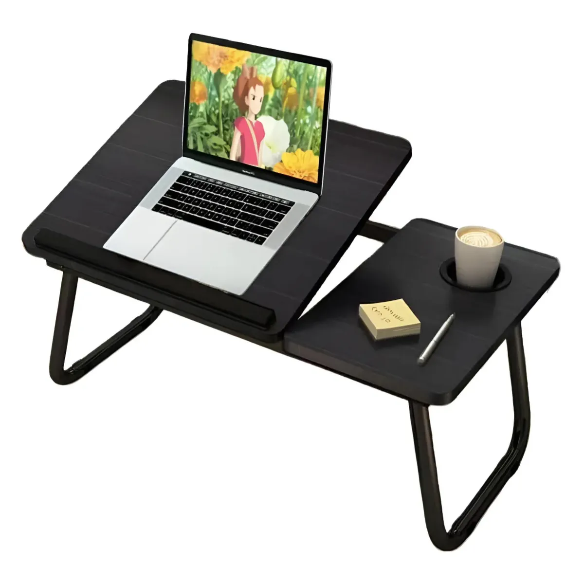 KINDA NICE - Mesa Plegable Ajustable Para Laptop Con Patas Plegables