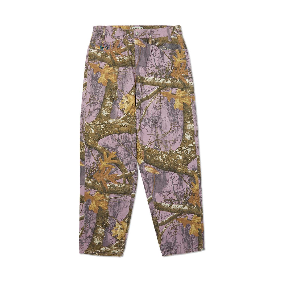 HUF - PANTALON HUF X REALTREE CROMER PANT LILAC
