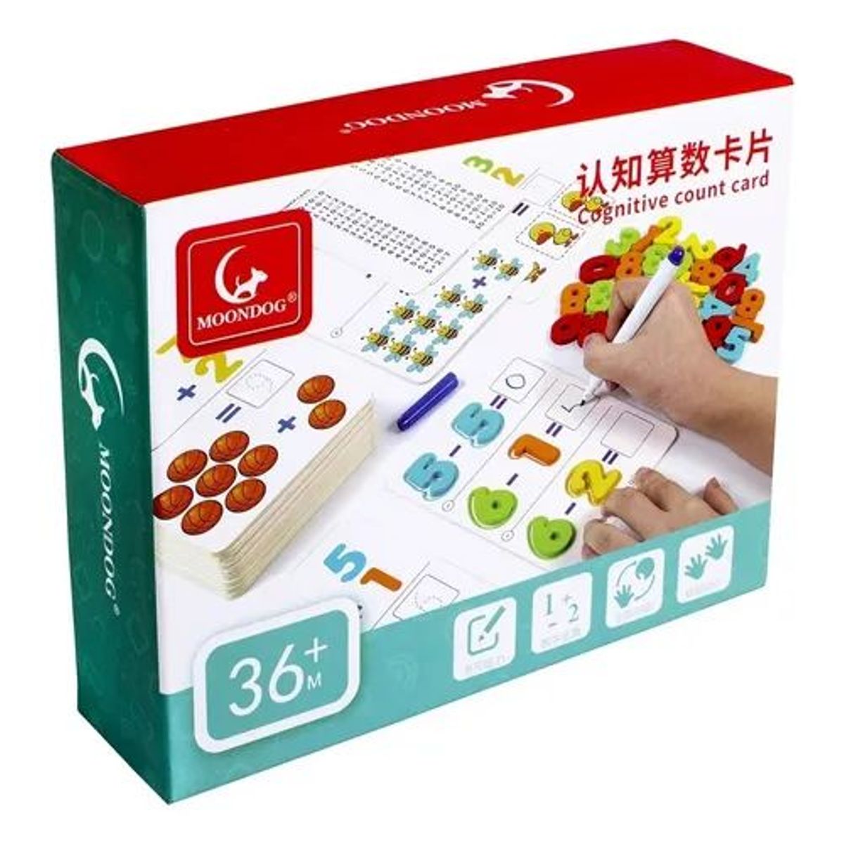 GENERICO - Juego Didáctico Conteo Cognitivo Aprende Matemática Niños