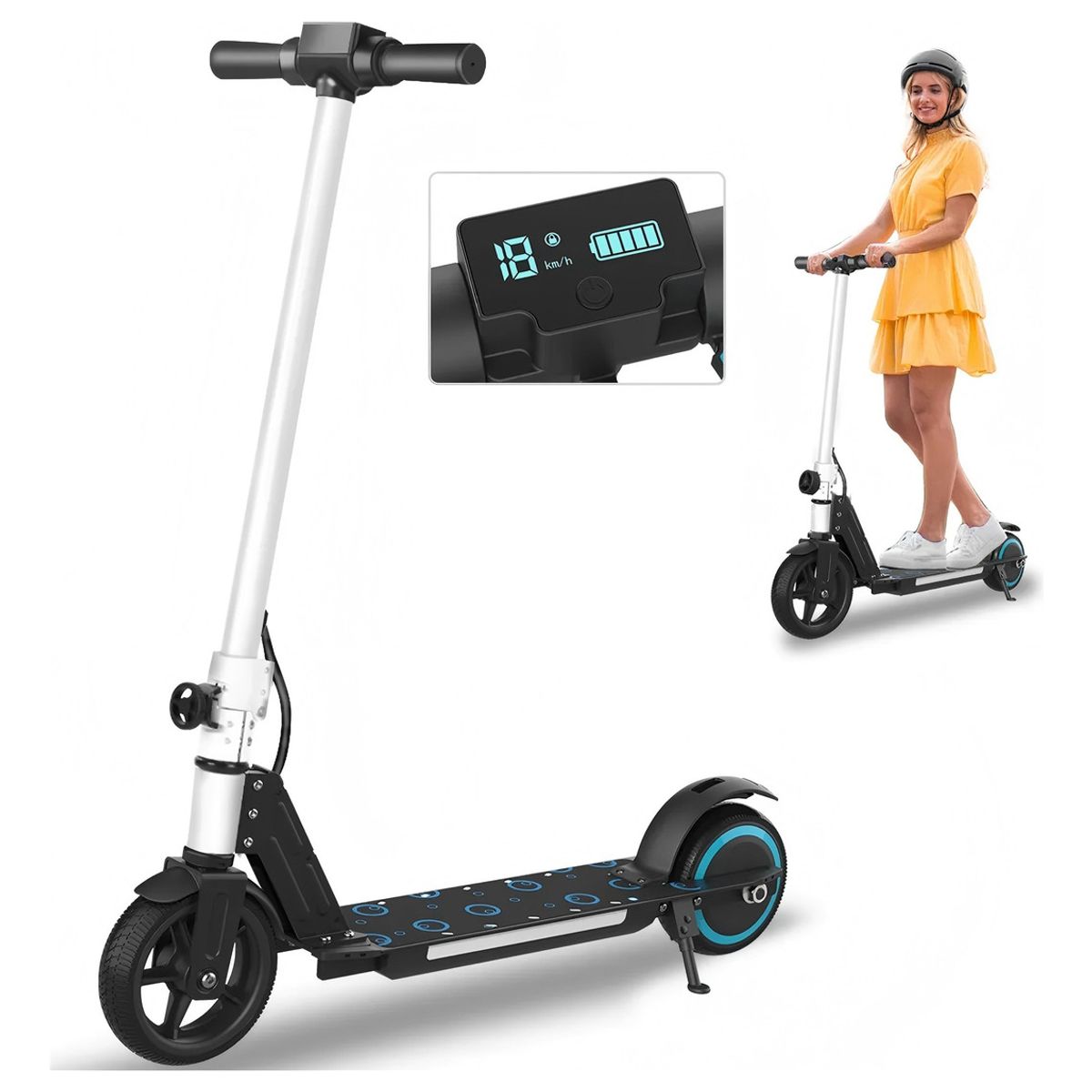 QUICK - Scooter Electrico Plegable Patín