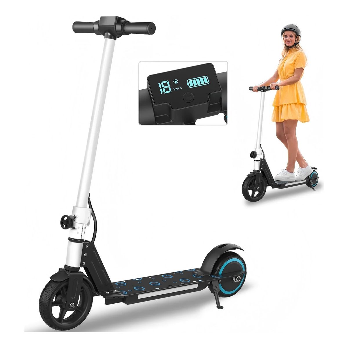 QUICK - Scooter Electrico Plegable Patín
