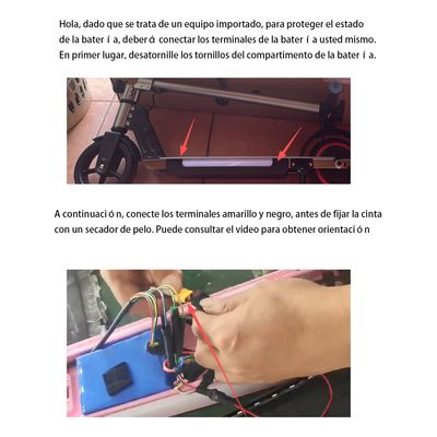 Imagen 2 del producto Scooter Electrico Plegable Patín