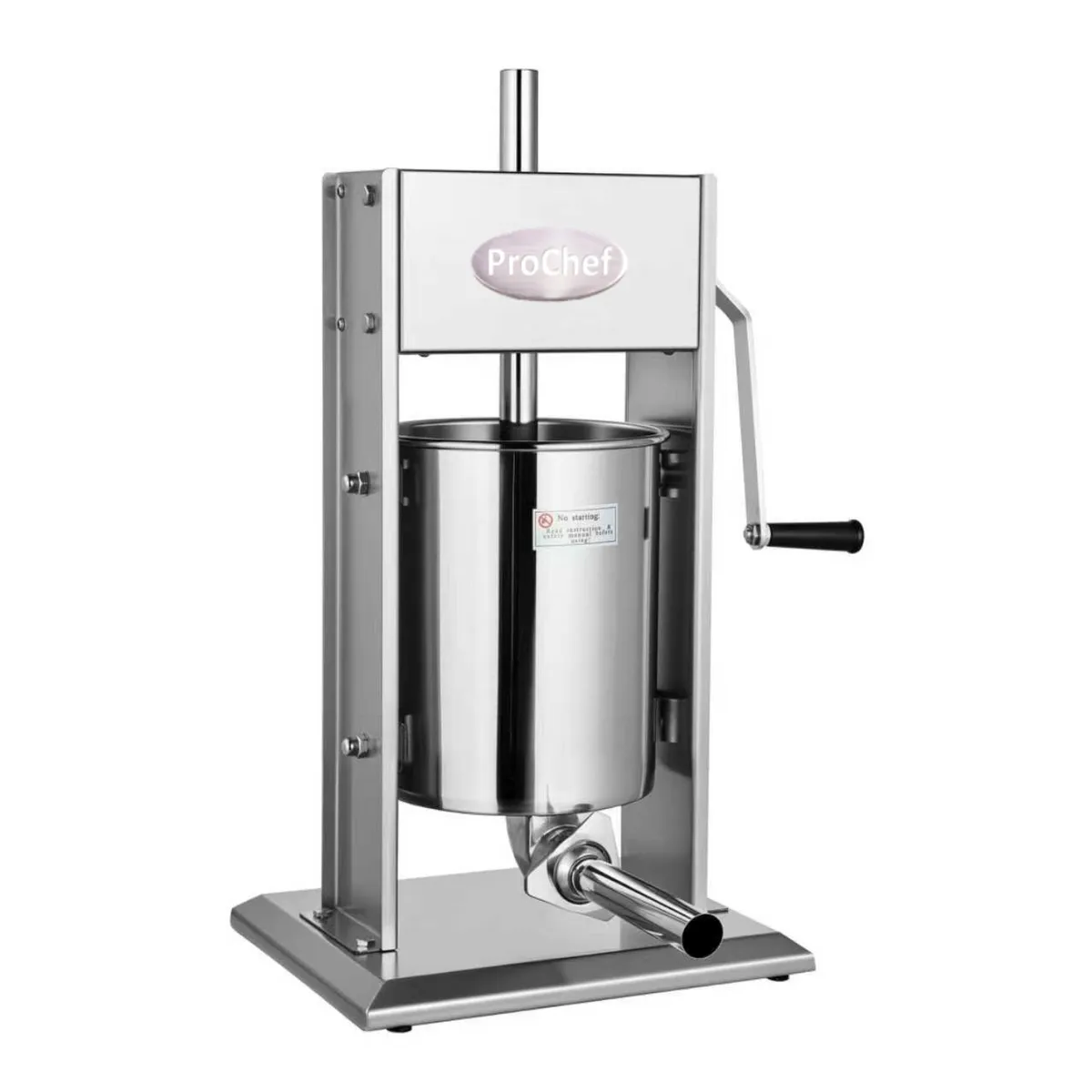 PROCHEF - Embutidora Manual Vertical 3 Litros Acero Inox.