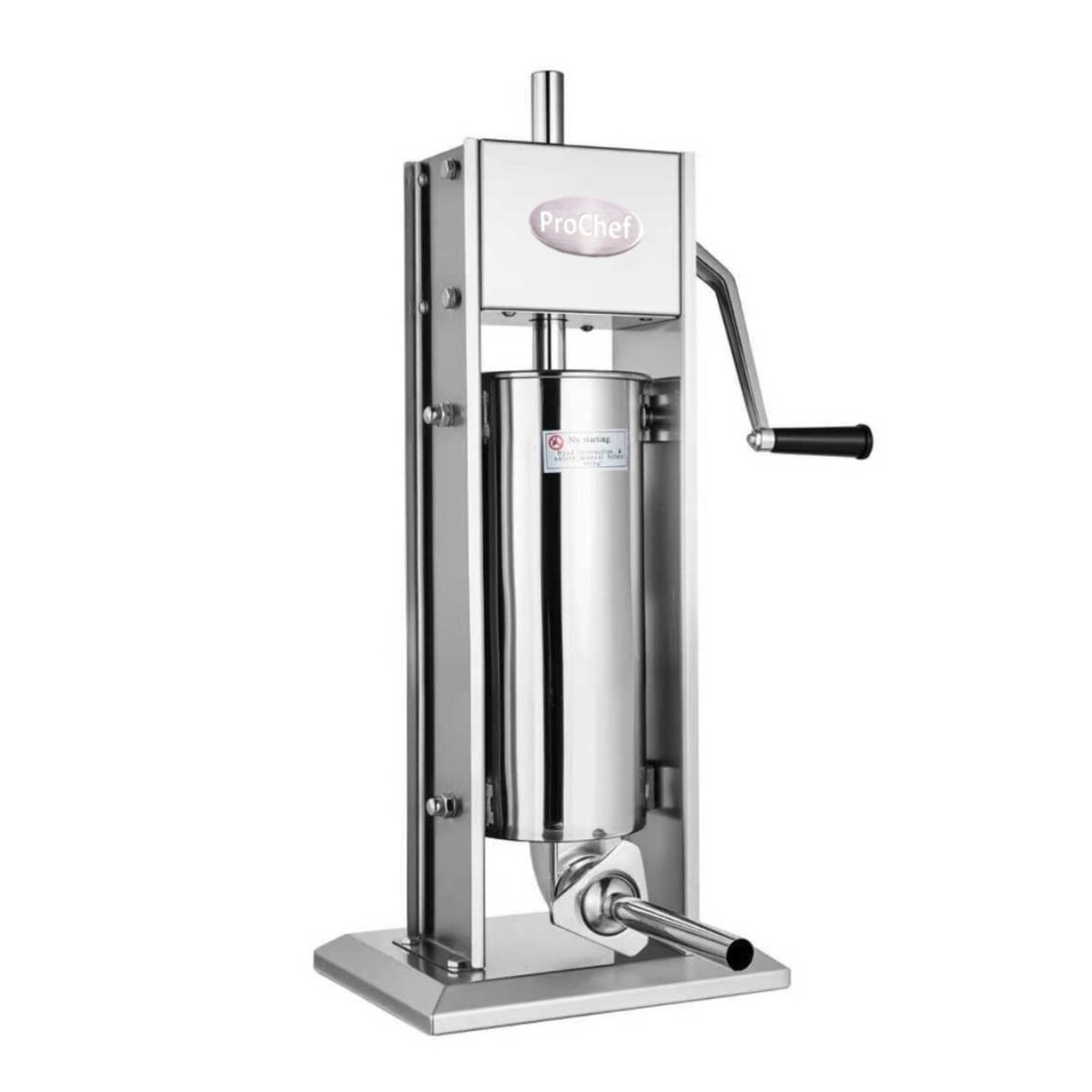 PROCHEF - Embutidora Manual Vertical 5 Litros Acero Inox.