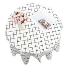 OKAY - Mantel A Cuadro Colore Antimanchas Resistente A La Suciedad