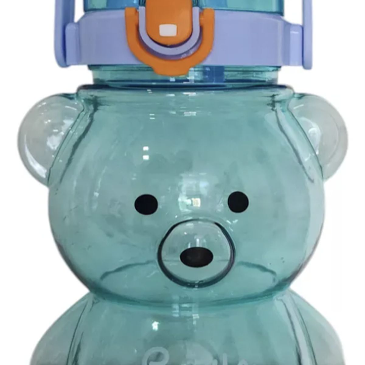 OKAY - Botella Para Agua Grande Diseño Oso Colorido Kawai 14l Color Azul Claro