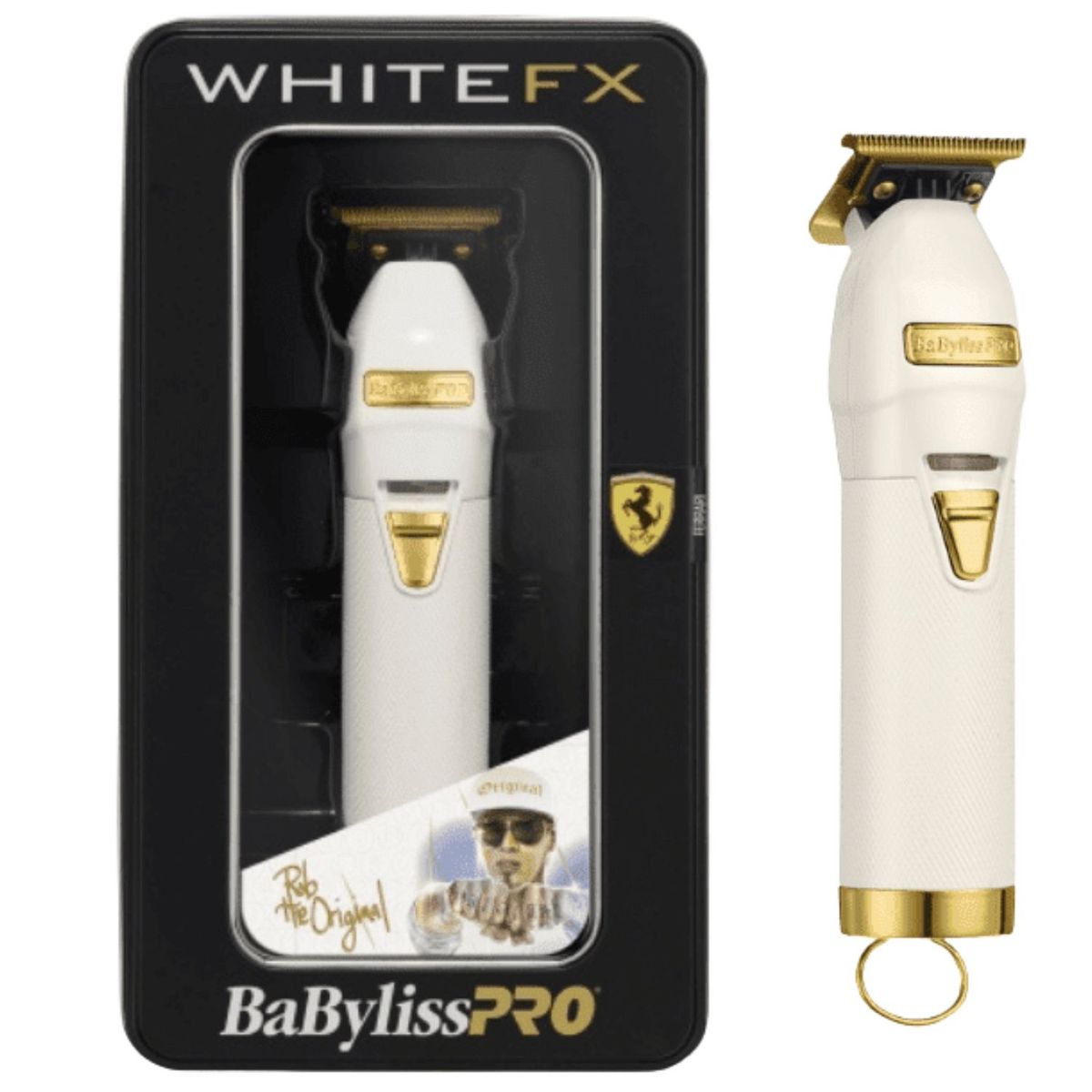 BABYLISS PRO - Cortadora de Pelo Profesional BaBylissPro White FX