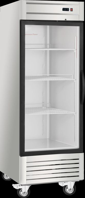 BOZZO Congelador / Freezer Vertical 1 Puerta Vidrio TurboCooling