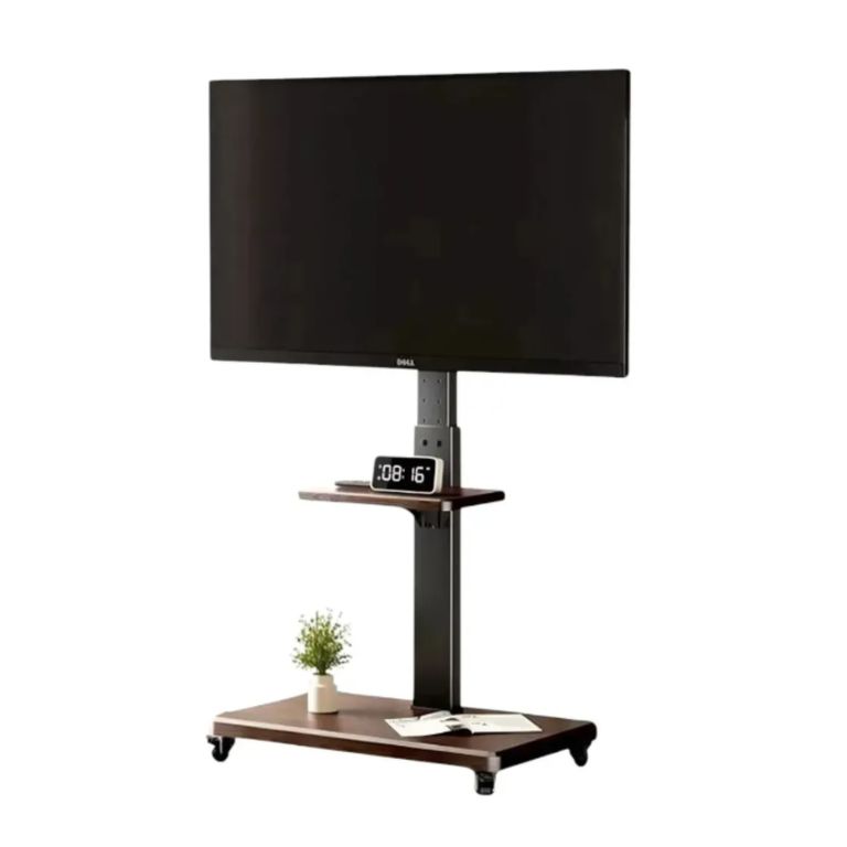 GENERICO Soporte TV 32 a 70 Pulgadas 60Kg Soporte Pedestal Stand Premium Portátil Con Ruedas