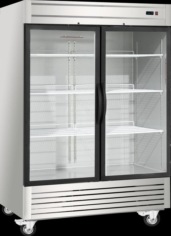 BOZZO Refrigerador 2 Ptas Vidrio Turbo Cooling