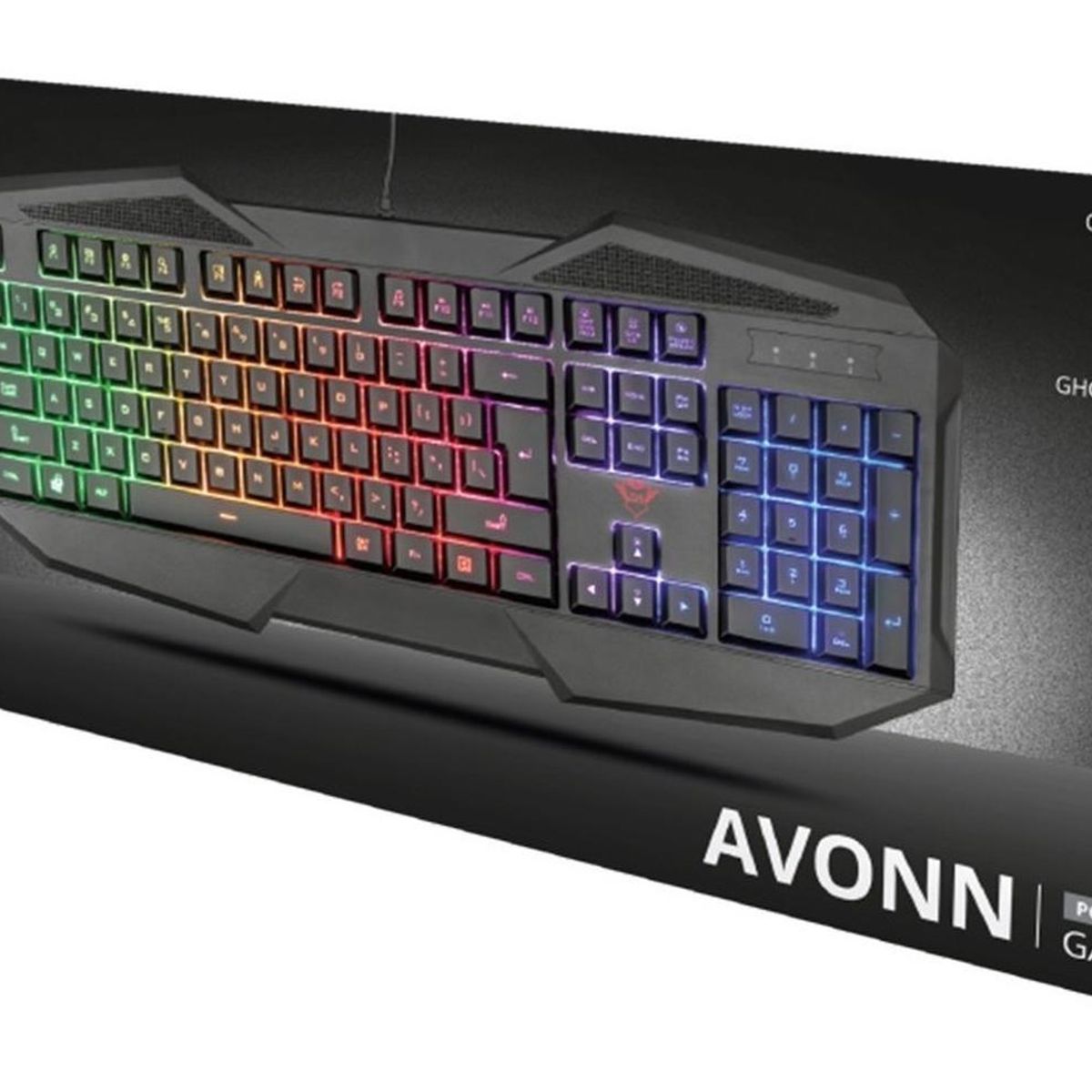 TRUST - Teclado Gamer RGB Trust GXT 830-RW Avonn USB