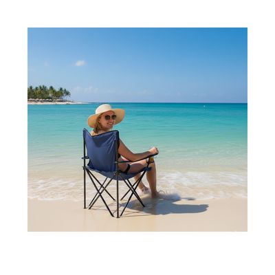 Imagen 2 del producto Pack X4 Silla Plegable Y Portátil Para Campamento Playa