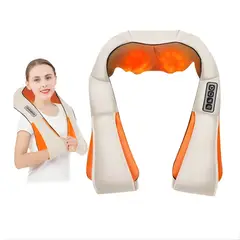 GENERICO - Masajeador Cervical Cuello Hombro Espalda Luz Roja