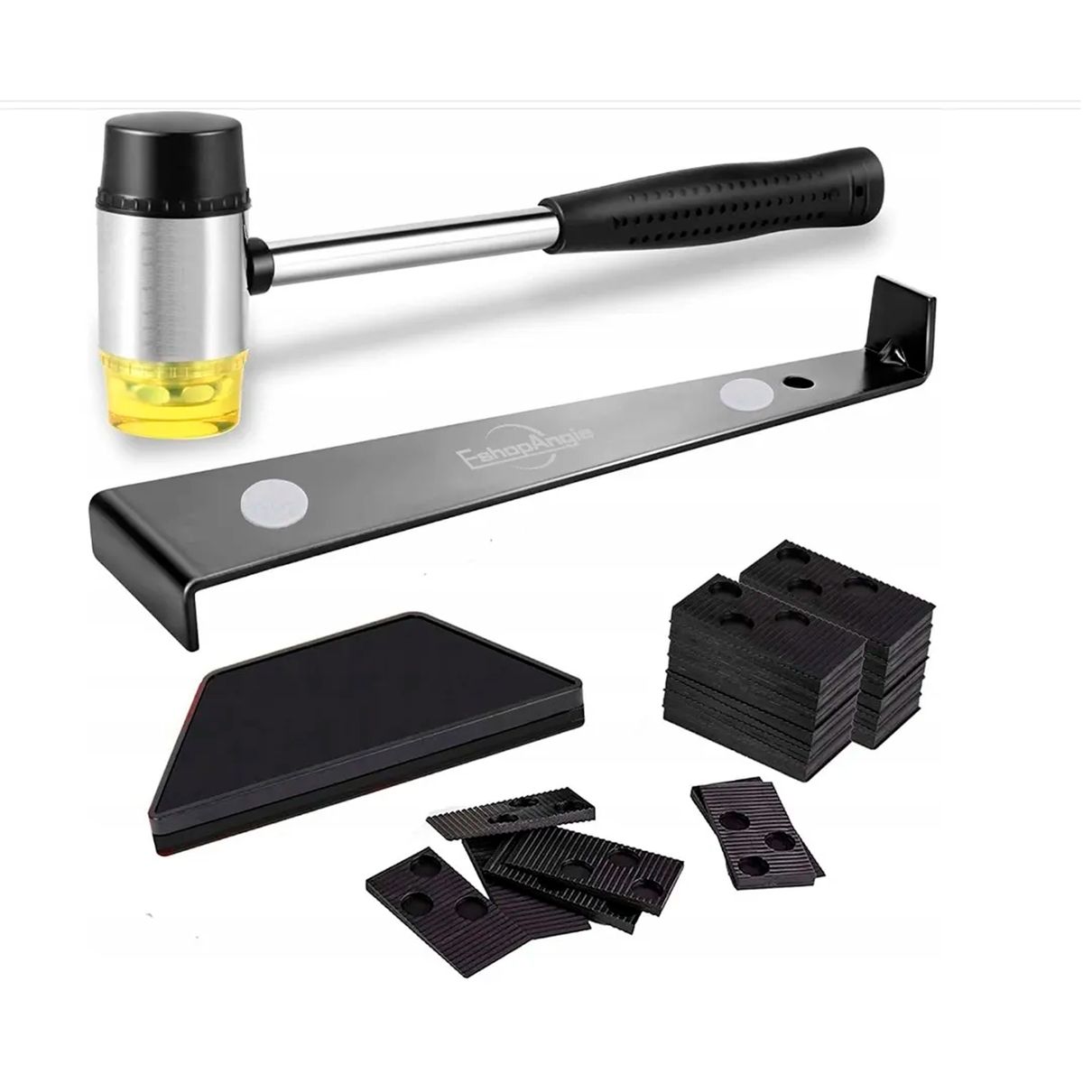 ESHOPANGIE - Kit Instalación Piso Flotante Profesional Con Martillo Goma