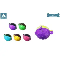 GENERICO - Juguete de pelota con sonido para perro color aleatorio