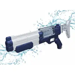 GENERICO - PISTOLA BLASTER LANZA AGUA ELECTRICA AUTOMATICA RECARGABLE 65 CM